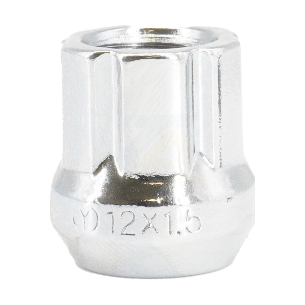 Écrou de roue chromé à 6 cannelures Acorn M12X1,5 (paquet de 10)