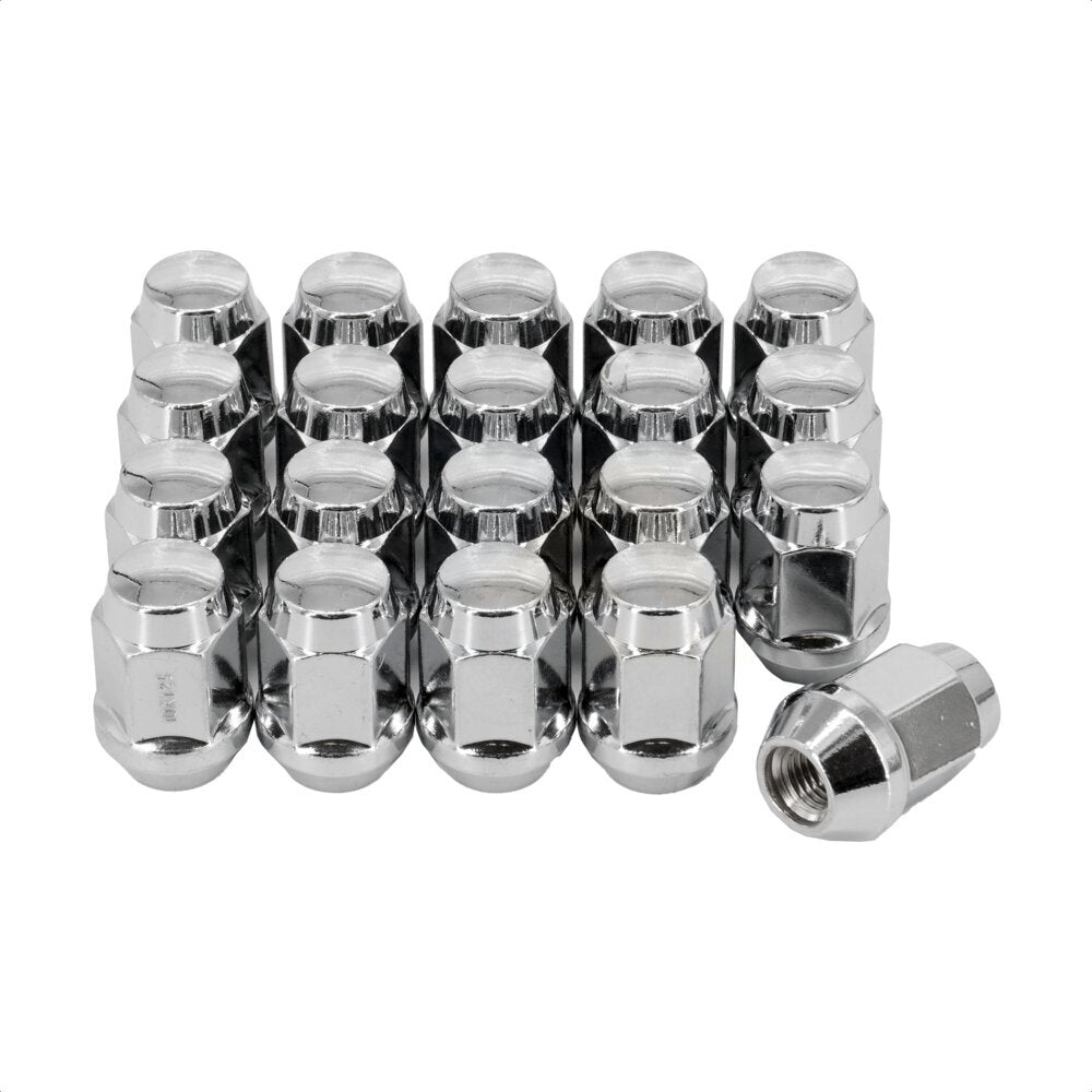 Écrou de roue chromé renflement gland 19 HEX M10X1.25 (paquet de 20) pour Geo Metro Sprint