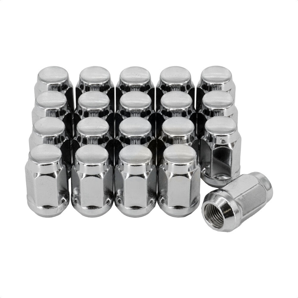 Écrou de roue chromé renflement gland 19 HEX 1/2 "X20 (paquet de 20) pour Ford Ranger Edge