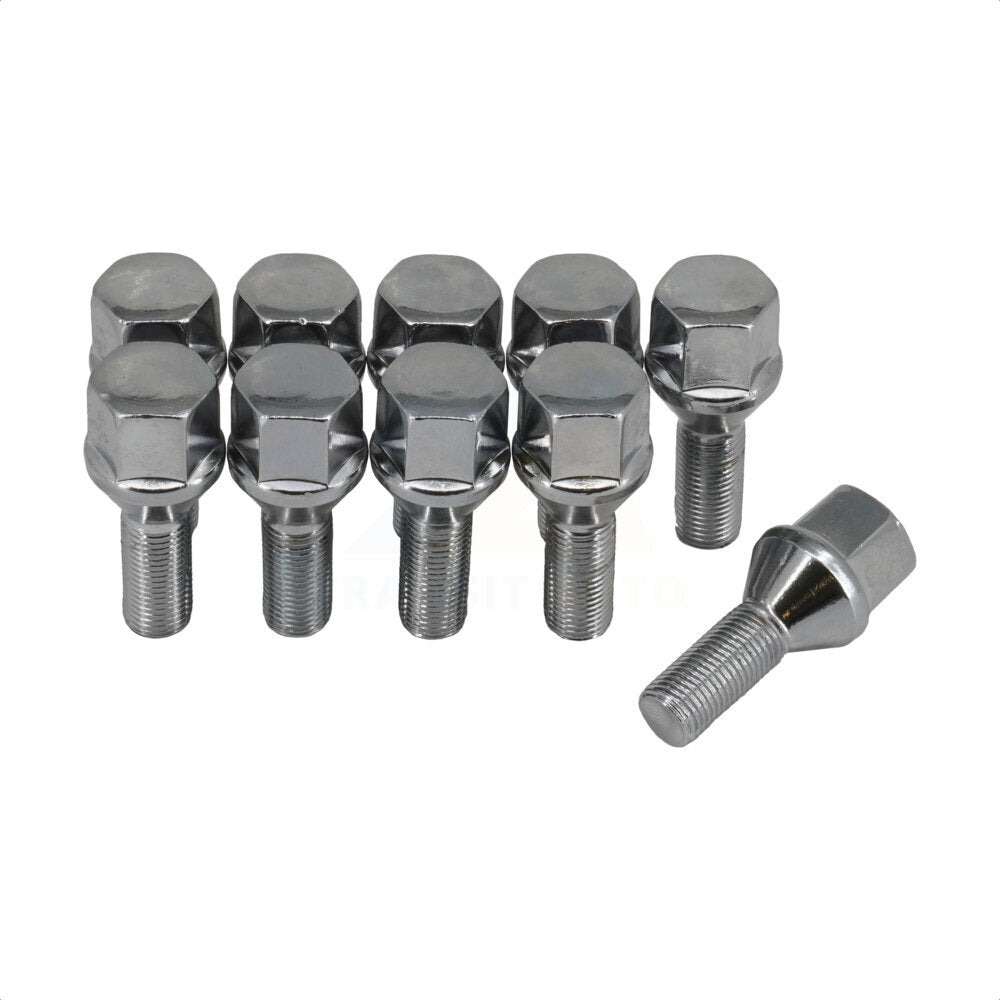 Boulon de roue chromé 19 HEX M12X1.25 (paquet de 10) pour Jeep Cherokee Compass 200
