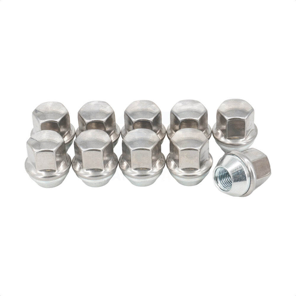 Écrou de roue chromé Duplex renflement gland 22 HEX M14X1.5 (paquet de 10) pour Dodge 300