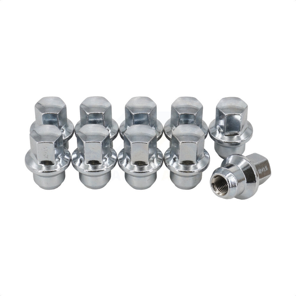 Écrou de roue chromé renflement gland 19 HEX M12X1.5 (paquet de 10) pour Dodge Grand Town