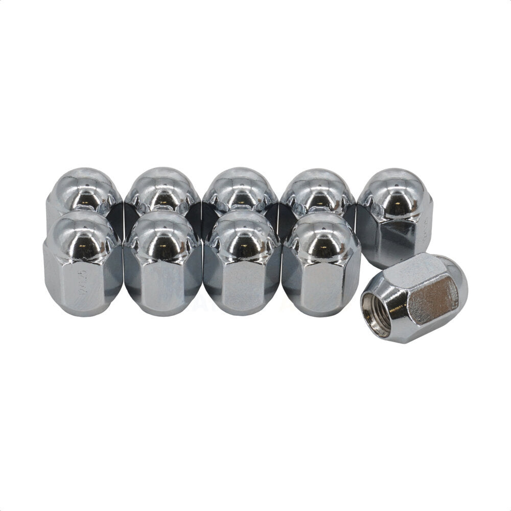 Écrou de roue chromé gland 21 HEX M12X1.25 pour Nissan Rogue Versa Sentra Murano