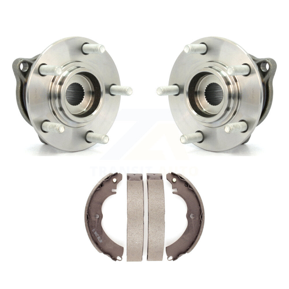 Kit d'assemblage de chaussures de tambour de frein arrière et de roulement de moyeu de roue pour Mitsubishi Lancer