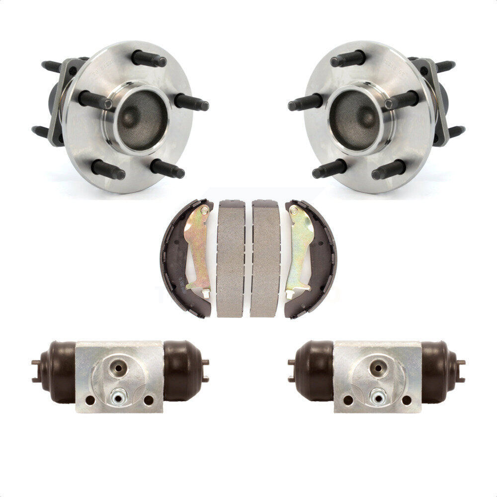 Kit de roulement de moyeu de chaussures de tambour de cylindres de roue arrière pour Chevrolet HHR avec 13-H7326