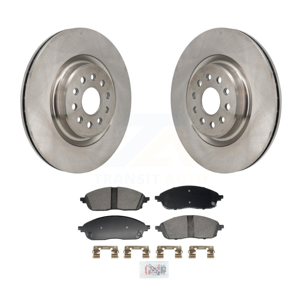 Kit de rotors de frein à disque avant et plaquettes en céramique pour Jeep Grand Cherokee L