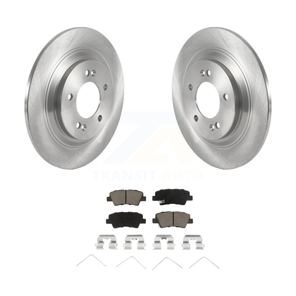 Kit de disques de frein à disque arrière et de plaquettes en céramique pour Kia Niro EV 2019 K8C-103311