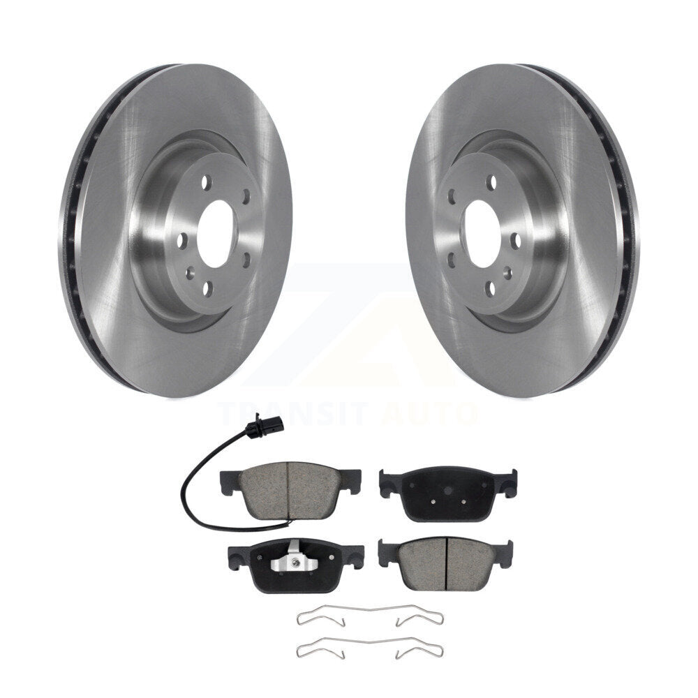 Kit de disques de frein à disque avant et plaquettes en céramique pour Audi A4 Quattro K8C-103376
