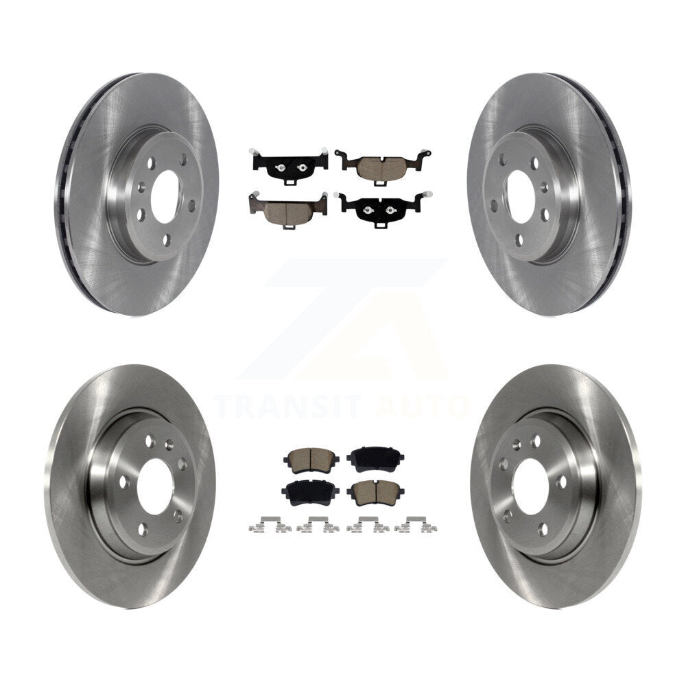 Kit de rotors de frein à disque avant et arrière et plaquettes en céramique pour Audi A5 Sportback