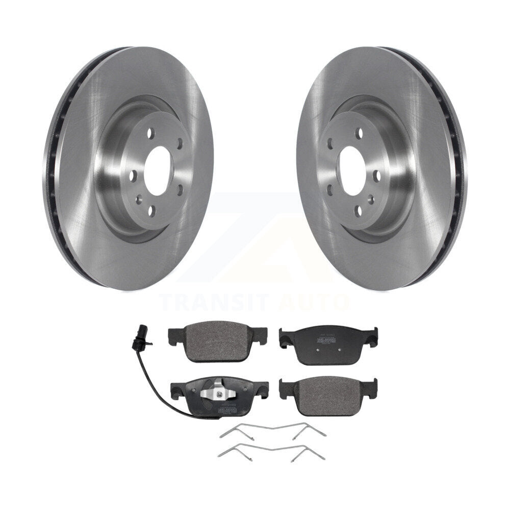 Kit de disques de frein à disque avant et plaquettes semi-métalliques pour Audi A4 Quattro