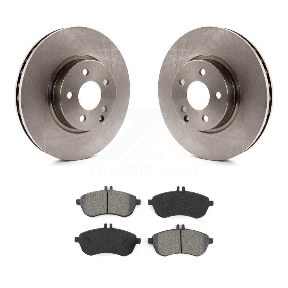 Kit de disques de frein à disque avant et plaquettes semi-métalliques pour Mercedes-Benz C300
