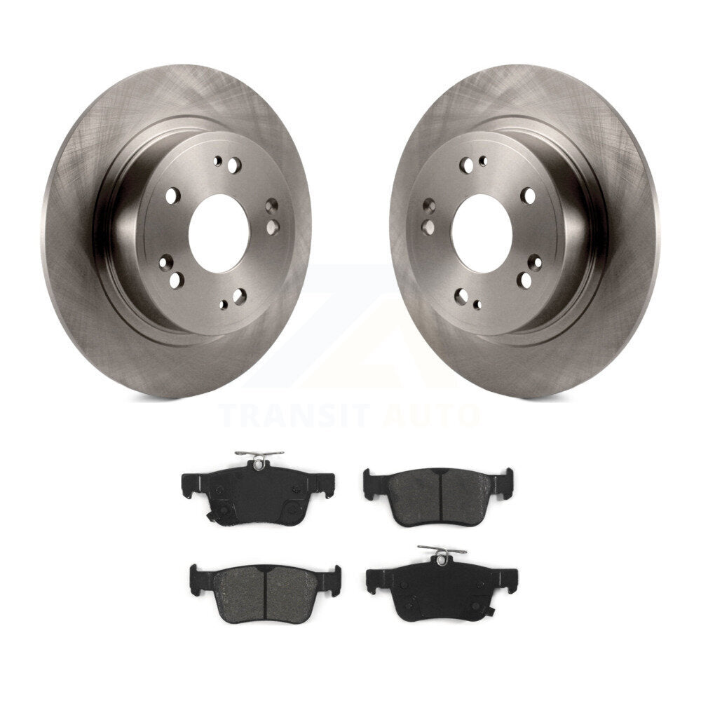 Kit de disques de frein à disque arrière et de plaquettes semi-métalliques pour Honda Accord 2023 – 2024