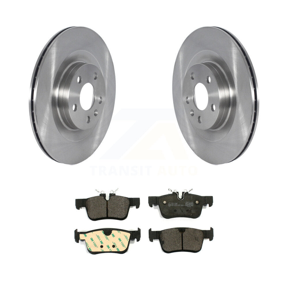 Kit de disques de frein arrière et de plaquettes en céramique pour Volvo XC60 18-19 avec ventilation K8T-103911