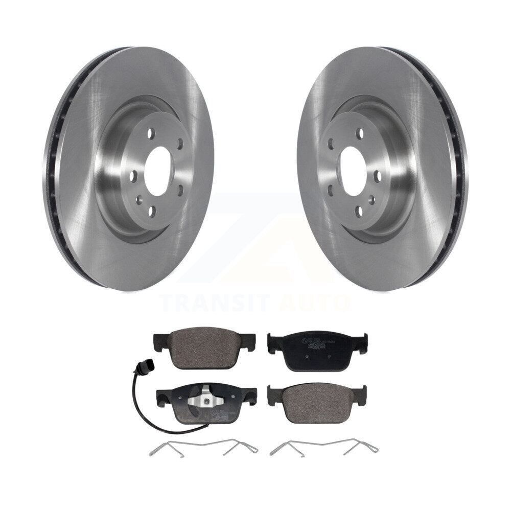 Kit de disques de frein à disque avant et plaquettes en céramique pour Audi A4 Quattro K8T-104414