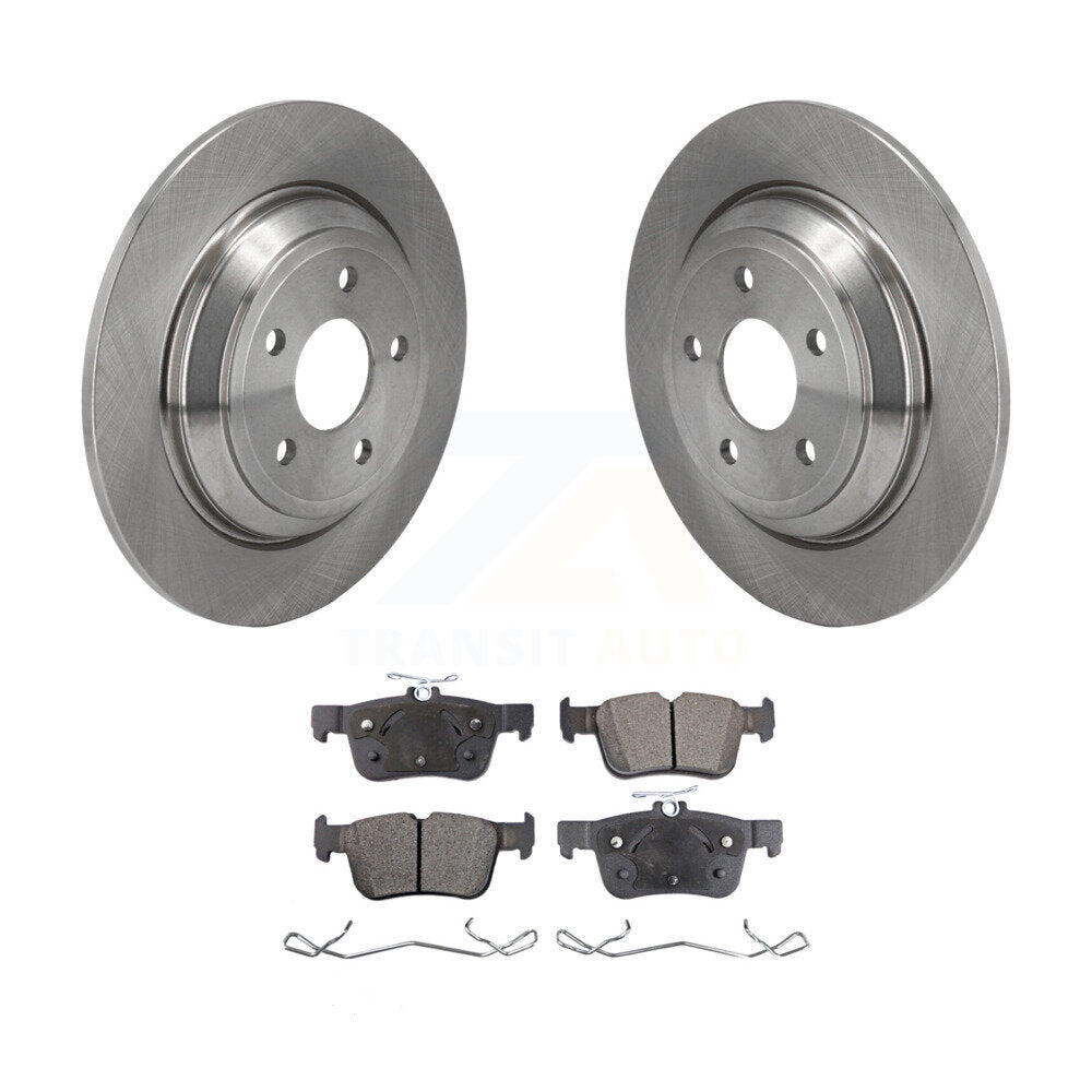 Rotors de frein arrière et Kit de plaquettes en céramique pour Ford Escape Bronco Sport Lincoln Corsai