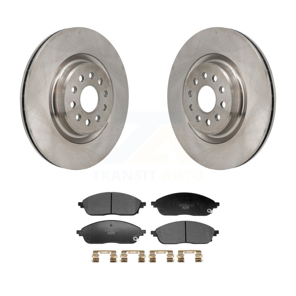 Kit de rotors de frein à disque avant et plaquettes en céramique pour Jeep Grand Cherokee L