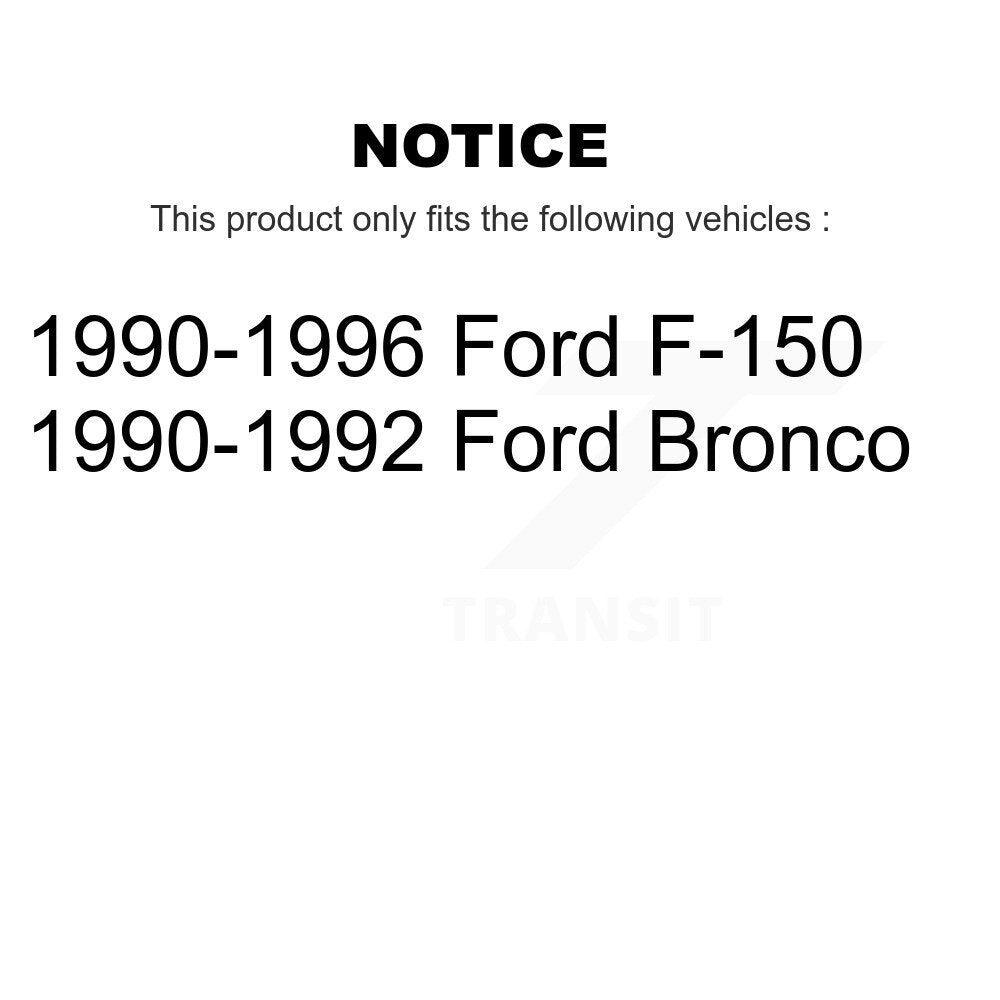 Tuyau hydraulique de frein avant gauche pour Ford F-150 Bronco 12-H380299