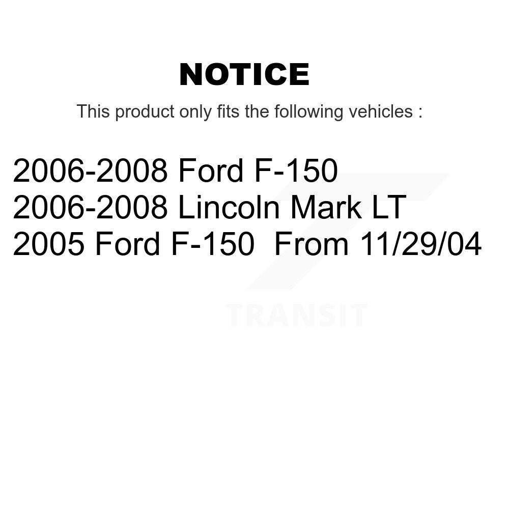 Tuyau hydraulique de frein avant droit pour Ford F-150 Lincoln Mark LT 12-H620621
