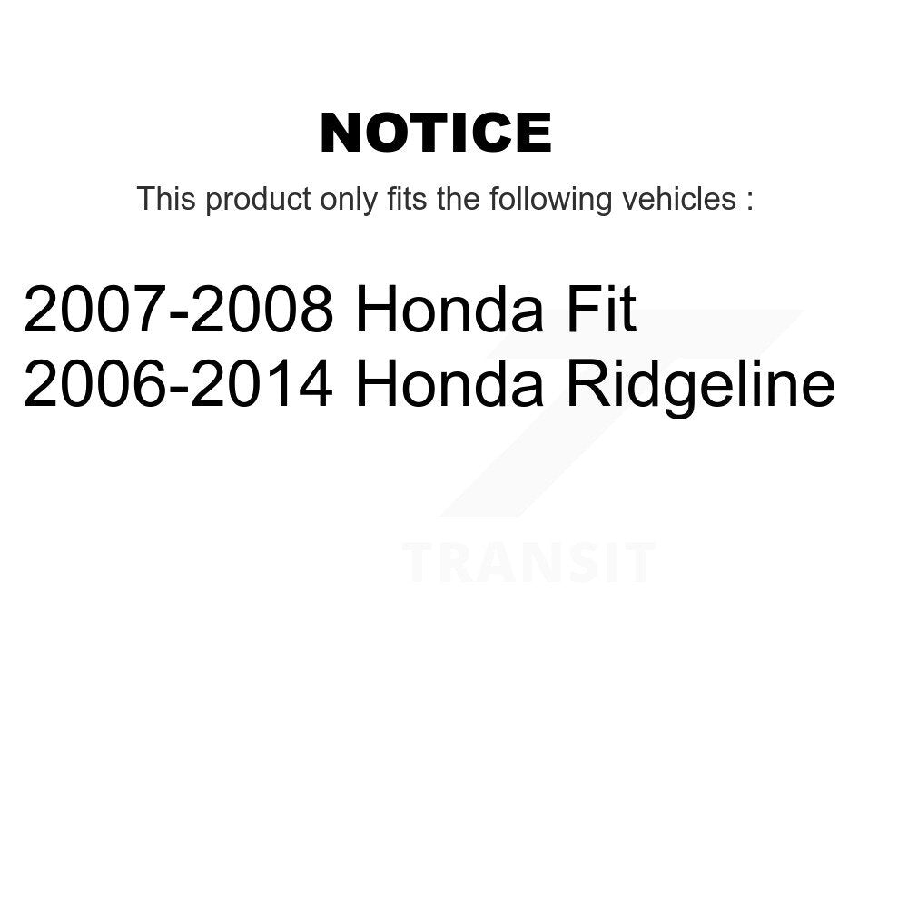 Tuyau hydraulique de frein arrière pour Honda Ridgeline Fit 12-H620746