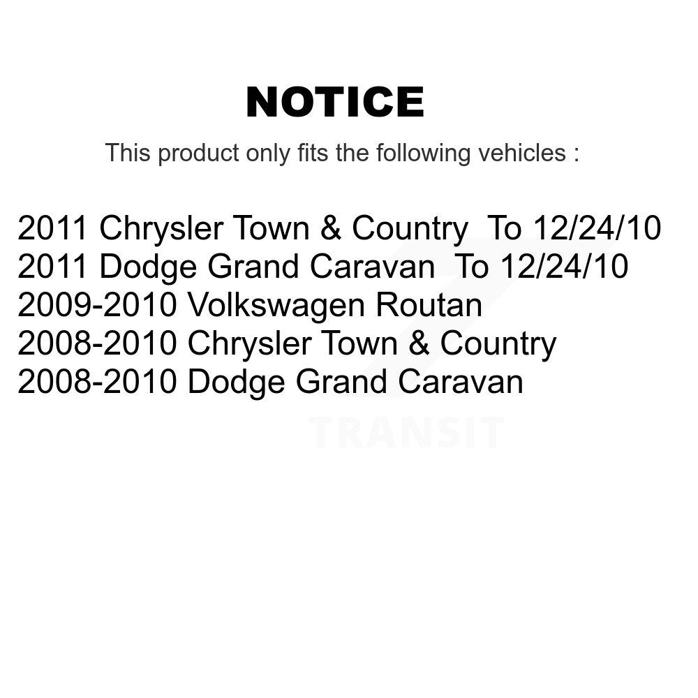 Tuyau hydraulique de frein arrière droit, pour Dodge Grand Caravan Chrysler Town & Country
