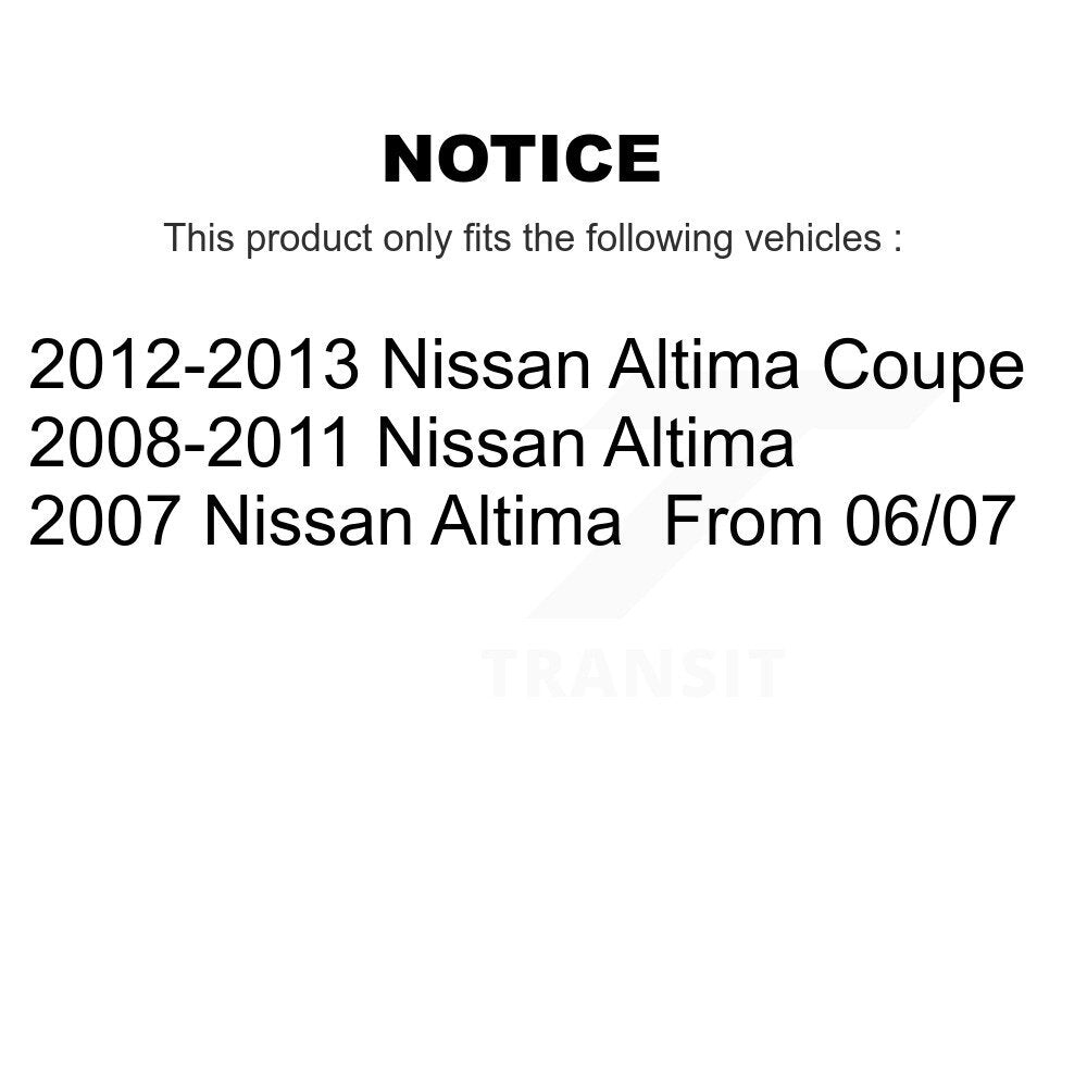 Tuyau hydraulique de frein avant gauche pour Nissan Altima 12-H621098