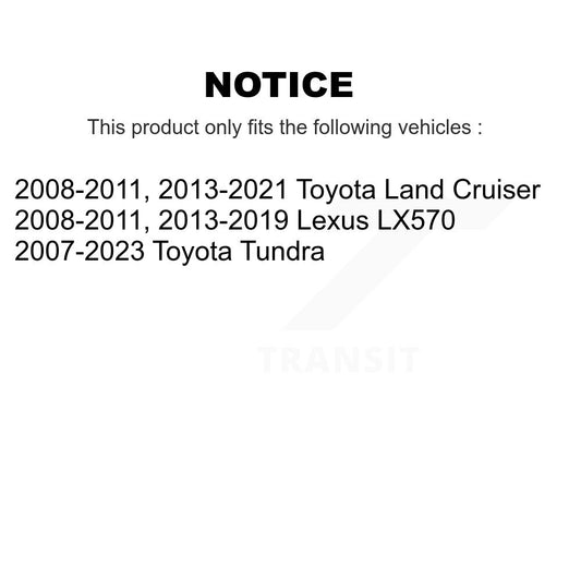 Tuyau hydraulique de frein extérieur arrière, pour Toyota Tundra Lexus LX570 Land Cruiser