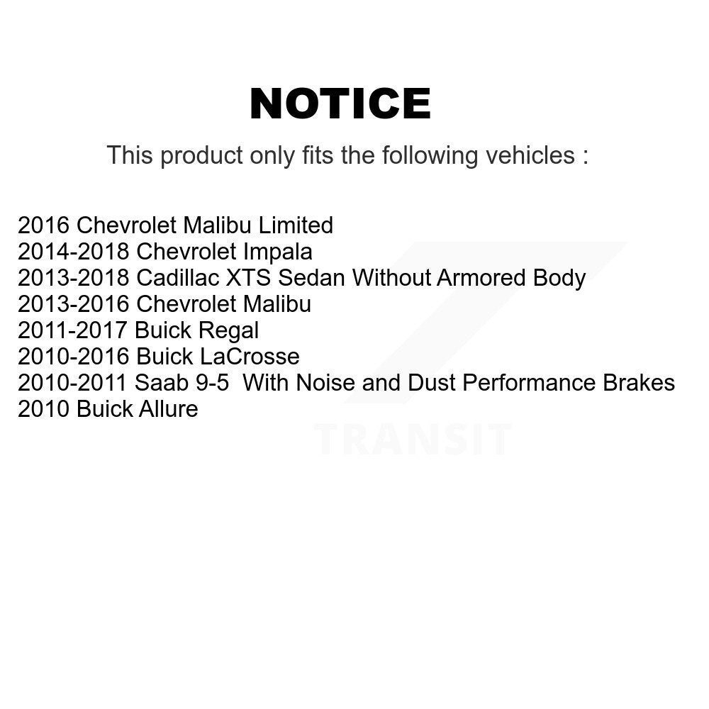 Tuyau hydraulique de frein arrière, pour Chevrolet Malibu Buick Impala LaCrosse Regal XTS