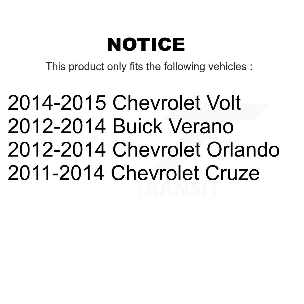 Tuyau hydraulique de frein avant pour Chevrolet Cruze Buick Verano Orlando Volt