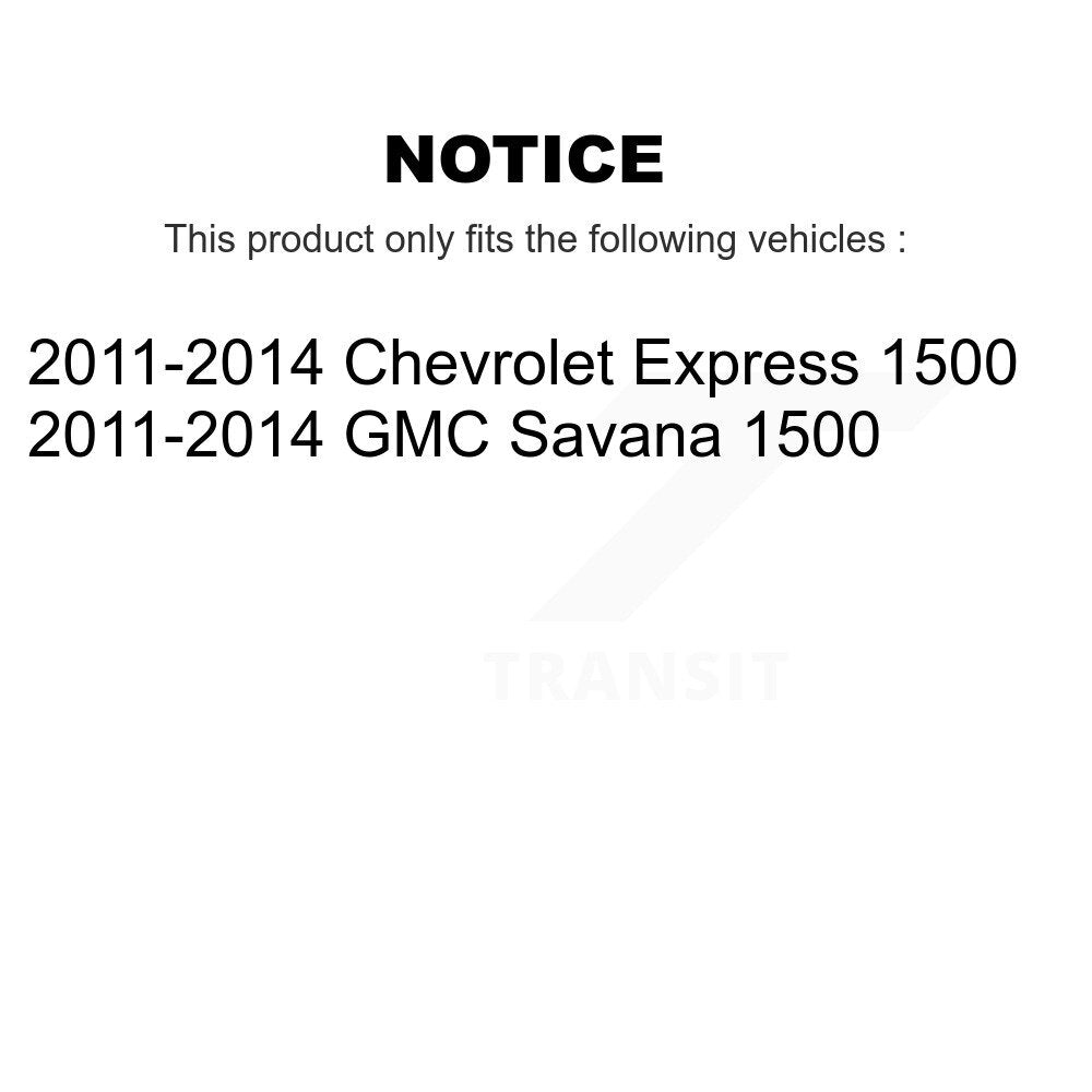 Tuyau hydraulique de frein avant droit pour Chevrolet Express 2011 GMC Savan 2014 – 1500