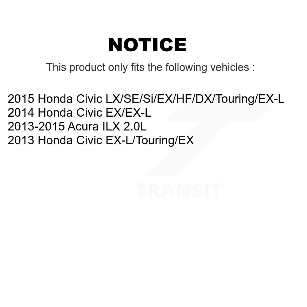 Tuyau hydraulique de frein avant droit pour Honda Civic Acura ILX 12-H622060
