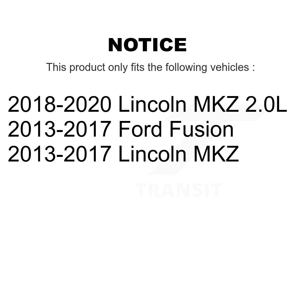 Tuyau hydraulique de frein avant gauche pour Ford Fusion Lincoln MKZ 12-H622205