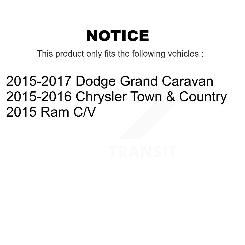 Tuyau hydraulique de frein avant gauche pour Dodge Grand Caravan Chrysler Town & Country