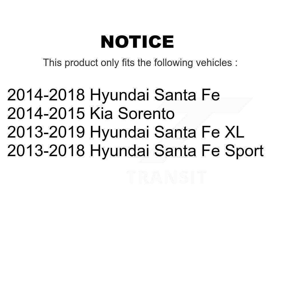 Tuyau hydraulique de frein arrière gauche, pour Hyundai Santa Fe Sport Kia Sorento XL