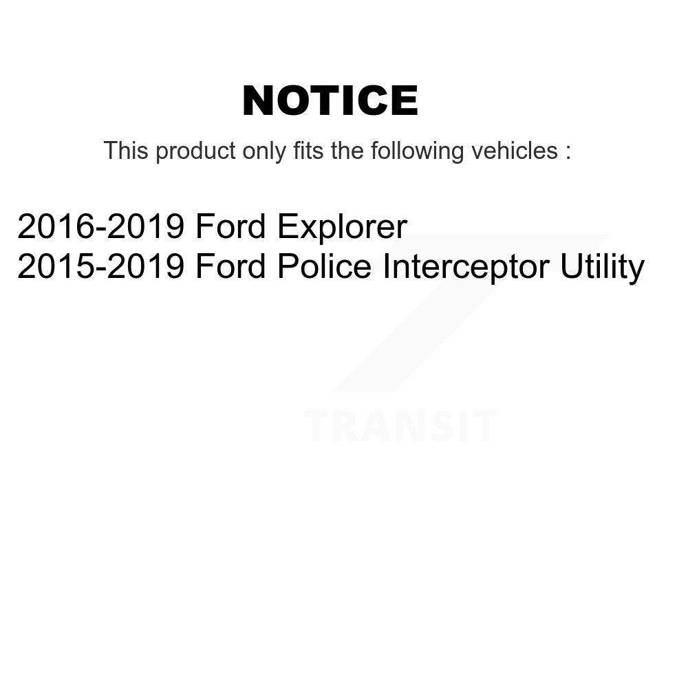 Tuyau hydraulique de frein avant gauche pour utilitaire d'intercepteur de police Ford Explorer