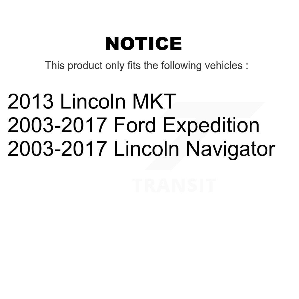 Kit de matériel de frein de stationnement arrière pour Ford Expedition Lincoln Navigator MKT