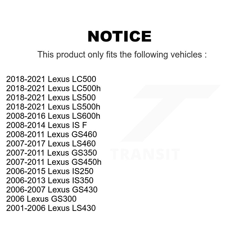 Kit de matériel de frein de stationnement arrière, pour Lexus IS250 IS350 LS460 GS350 LS430 GS300 I