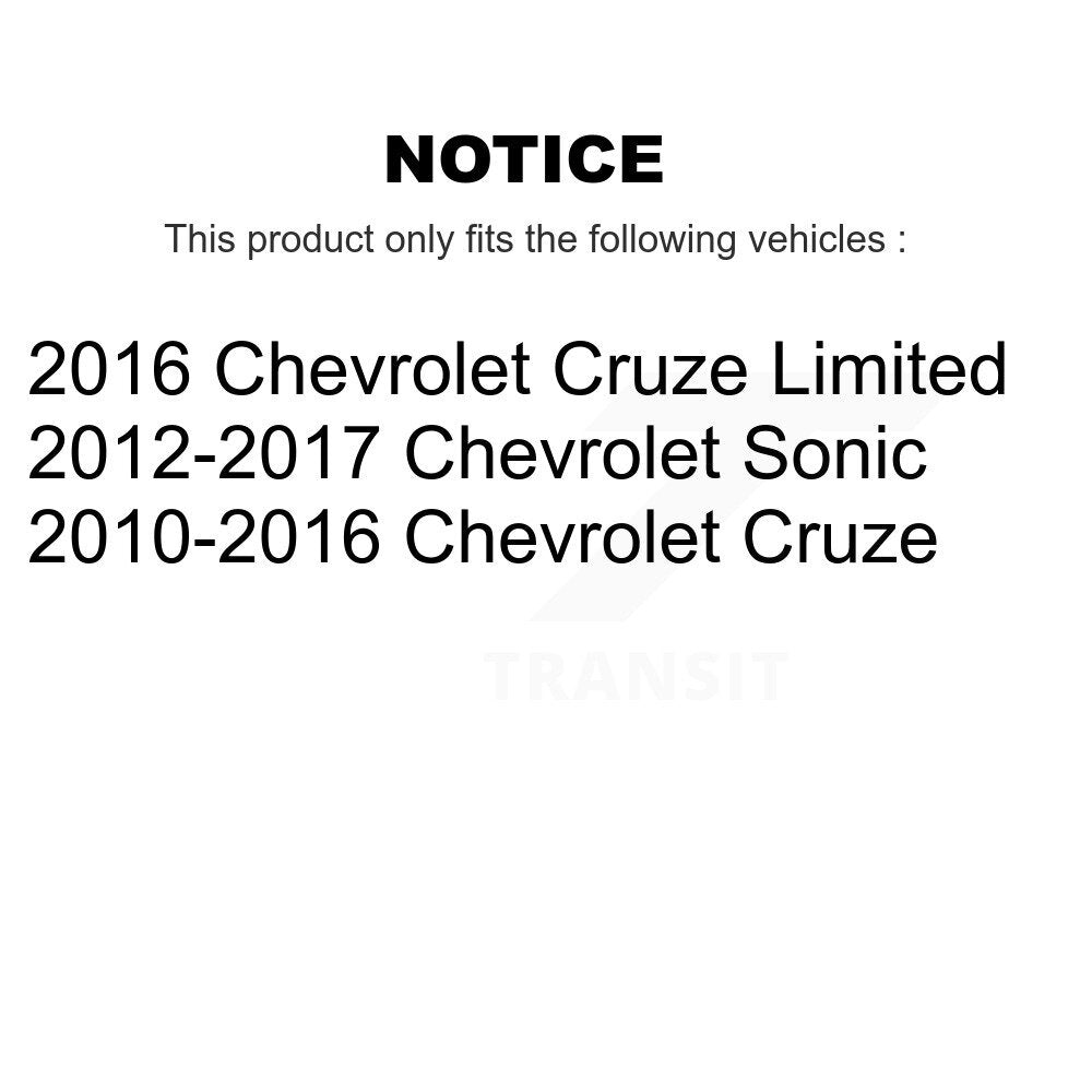 Cylindre de roue de frein à tambour arrière, pour Chevrolet Cruze Sonic Limited 14-WC370226