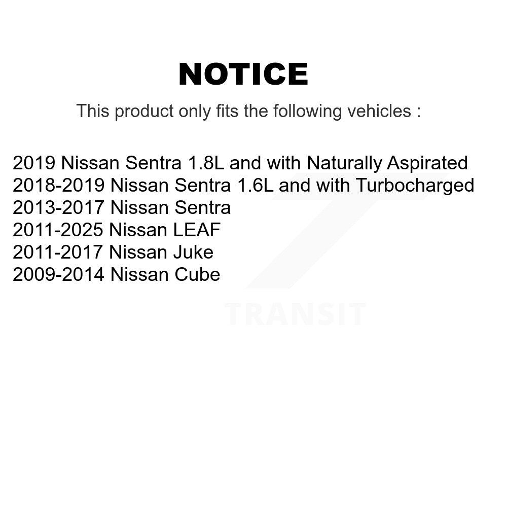 Filtre à air cabine pour Nissan Sentra LEAF Juke Cube 54-24012