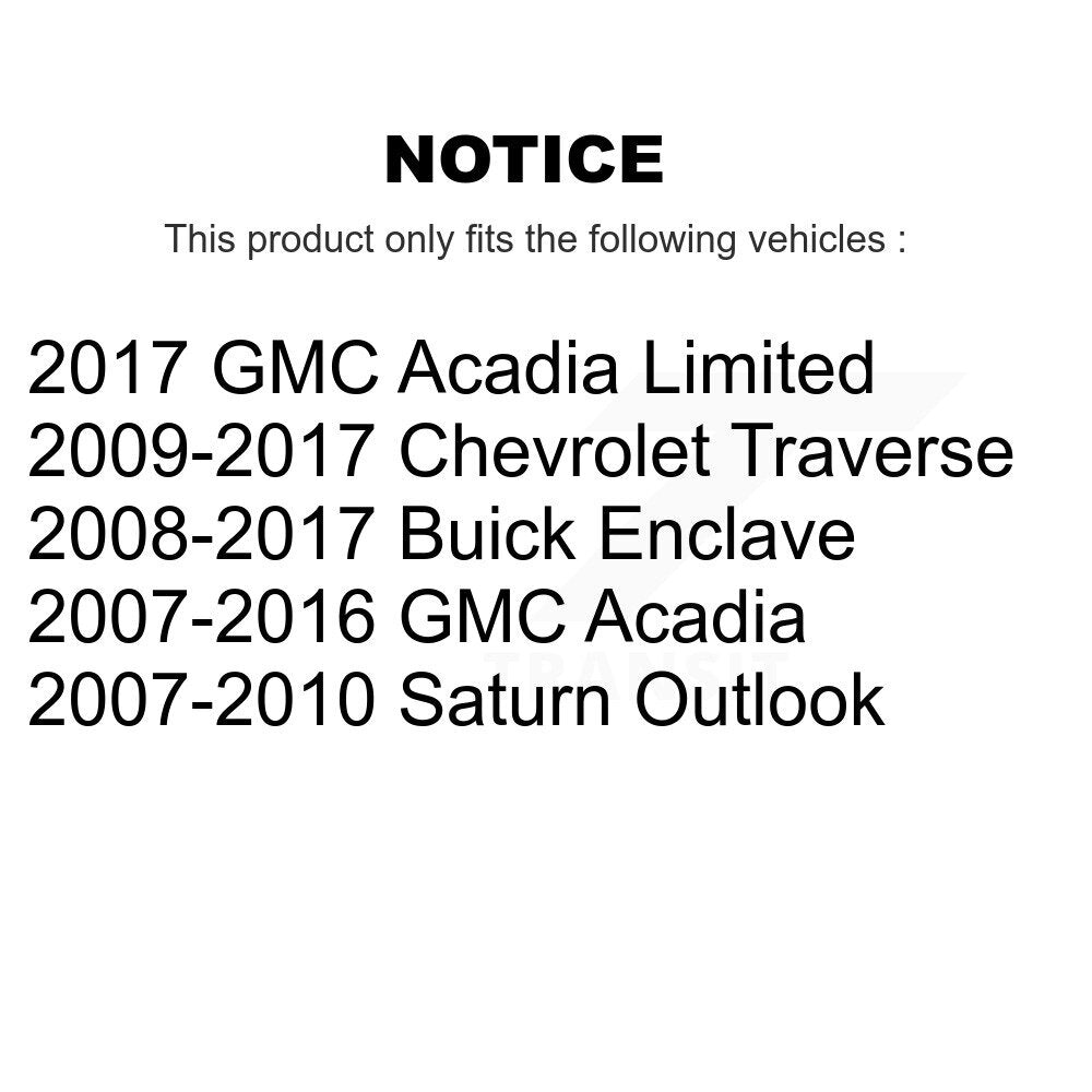Filtre d'air de cabine pour GMC Acadia Buick Enclave Chevrolet Traverse Saturne Outlook