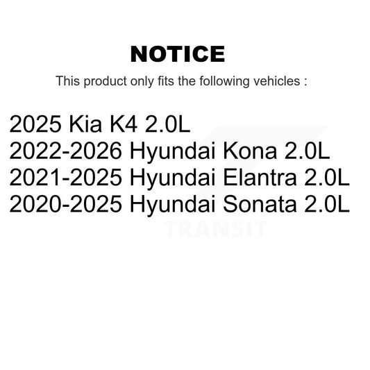 Filtre à huile moteur pour Hyundai Elantra Kona sonate Kia K4 2.0L 56-CH12812