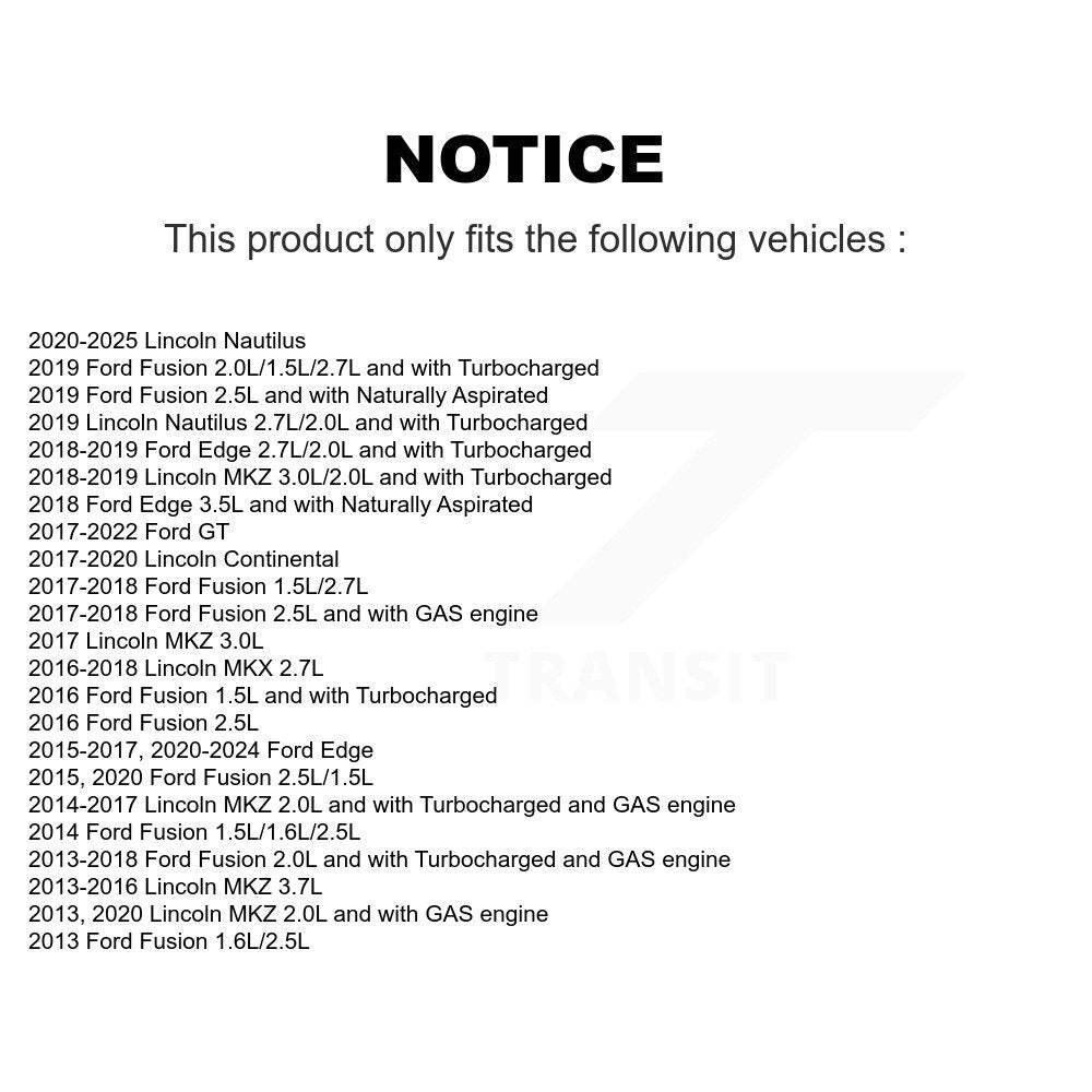 Filtre à air pour Ford Edge Fusion Lincoln Nautilus MKX MKZ Continental GT