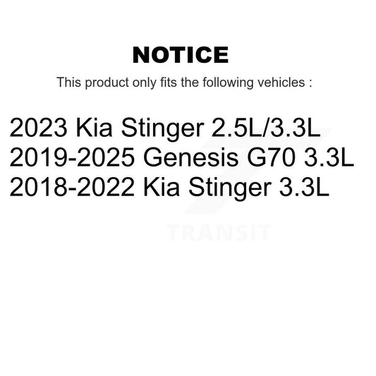 Filtre à air pour Genesis G70 Kia Stinger 57-WA10837