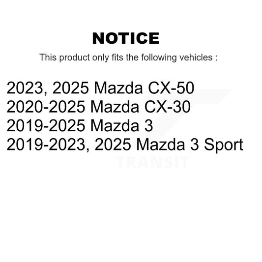 Filtre à air pour Mazda 3 CX-30 CX-50 Sport 57-WA11107