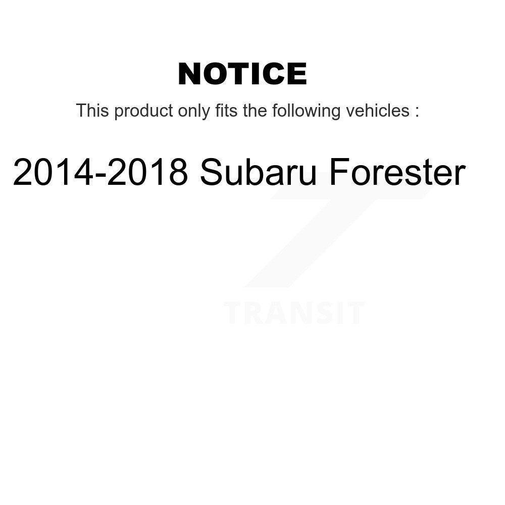 Ensemble de rotule de bras de commande de Suspension inférieure avant gauche pour Subaru Forester