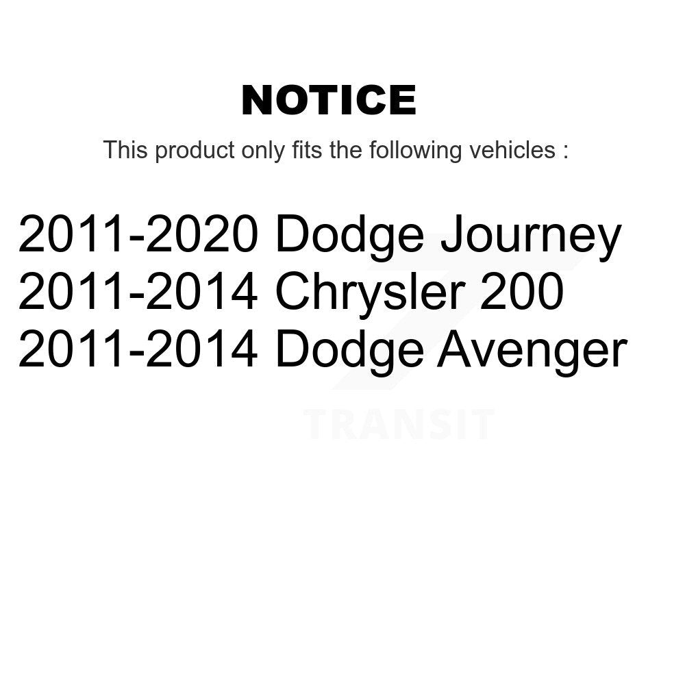 Bras de commande de Suspension avant inférieur arrière, pour Dodge Journey Chrysler 200 Avenge