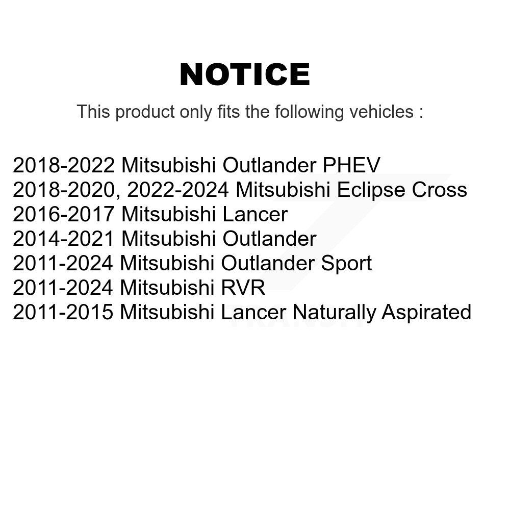 Extrémité de biellette de direction intérieure avant, pour Mitsubishi RVR Outlander Lancer Eclipse