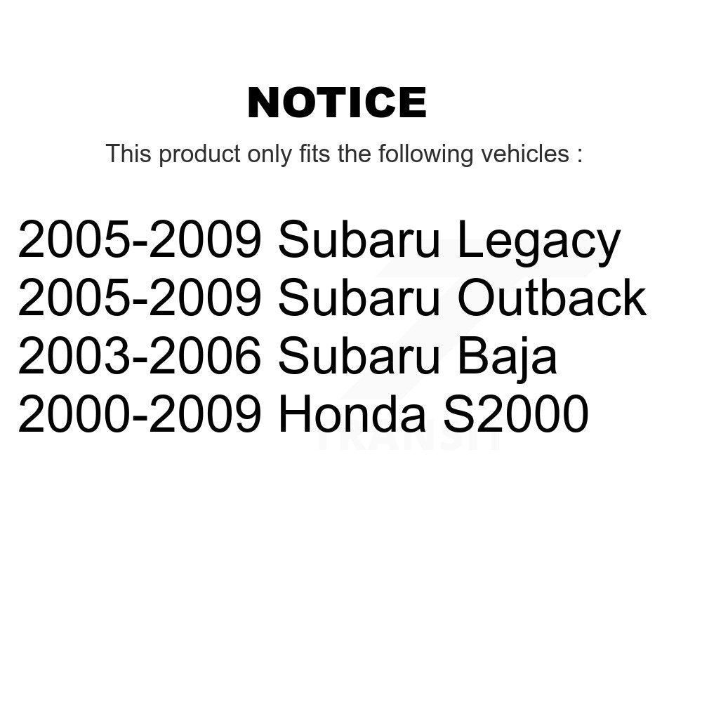 Kit de liaison de barre stabilisatrice de Suspension arrière, pour Subaru Outback Legacy Honda S2000