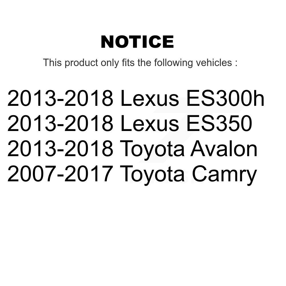 Kit de lien de barre stabilisatrice de Suspension avant pour Toyota Camry Lexus ES350 Avalon