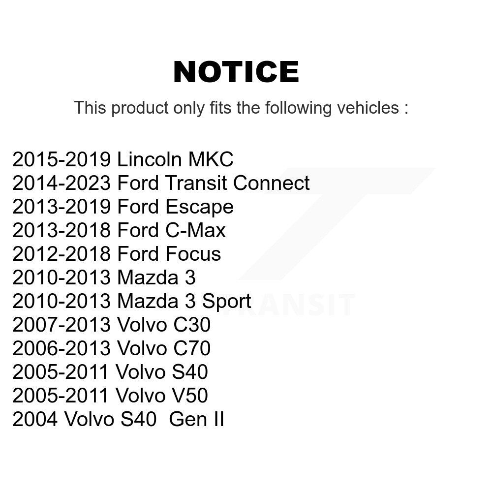 Kit de liaison de barre stabilisatrice de Suspension avant, pour Ford Escape Mazda 3 Focus Transit