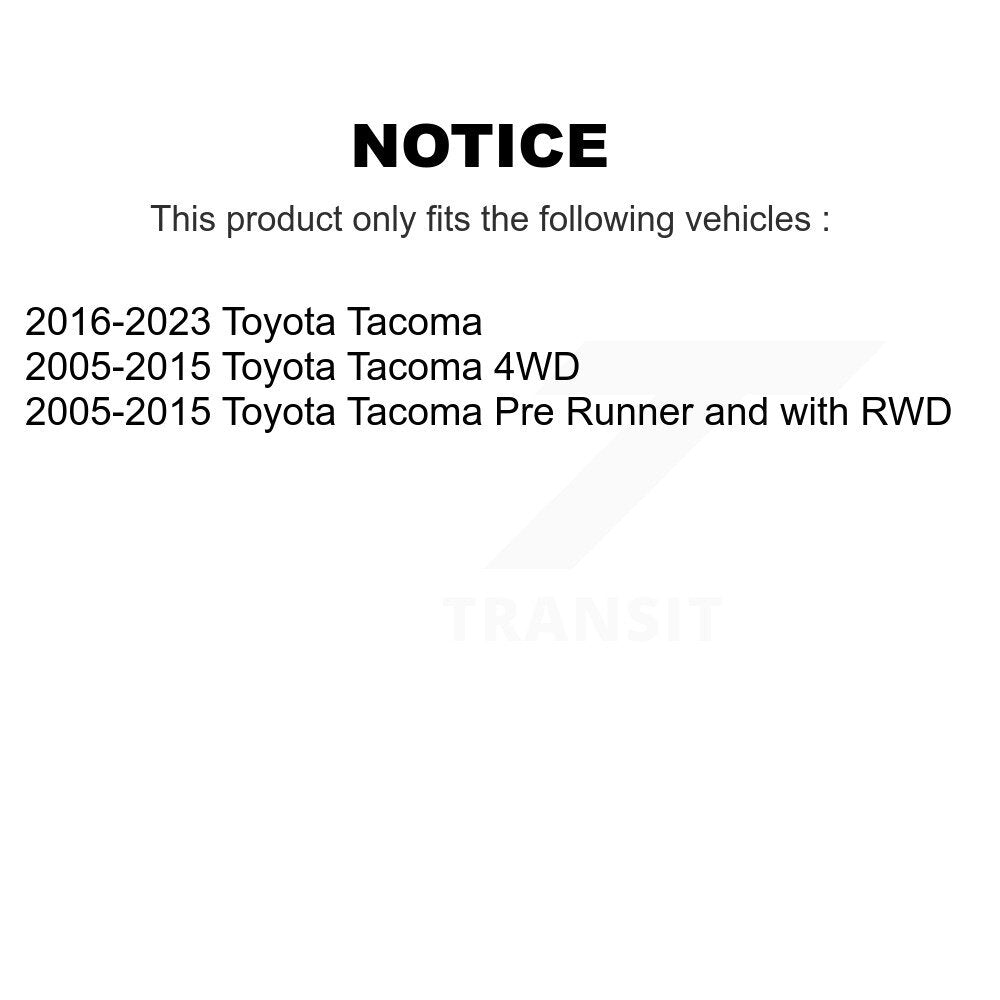Kit de lien de barre stabilisatrice de Suspension avant droite pour Toyota Tacoma 72-K80946
